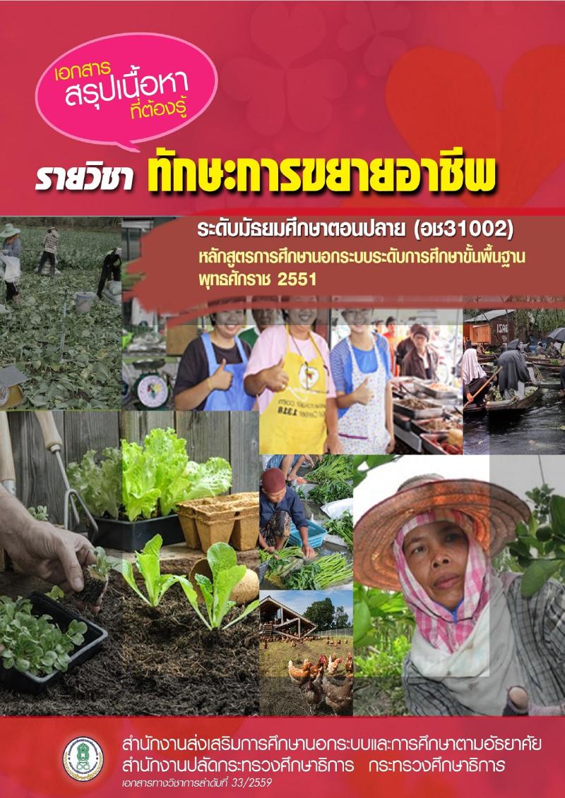ทักษะการขยายอาชีพ